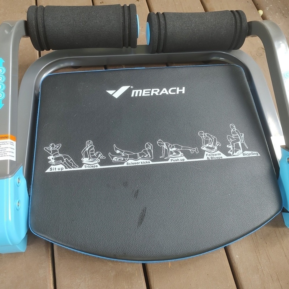 Merach Abdominal Trainer Unisex OS Gray Excellent Core Workout Resistance